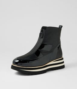EBBIELA DJ BLACK BLACK PATENT LEATHER