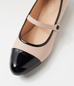 ERNST DJ BLACK NUDE PATENT LEATHER