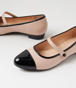 ERNST DJ BLACK NUDE PATENT LEATHER
