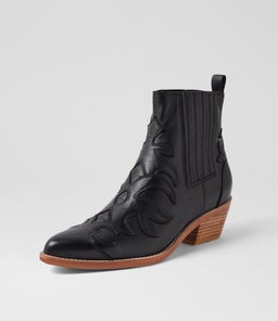 EVERADO DJ BLACK NATURAL HEEL LEATHER