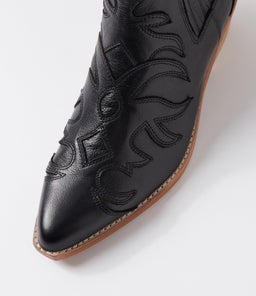 EVERADO DJ BLACK NATURAL HEEL LEATHER