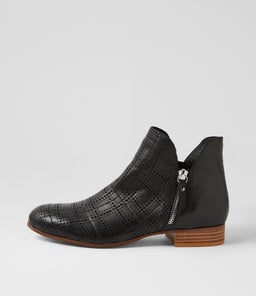 FERAY DJ BLACK NATURAL HEEL LEATHER