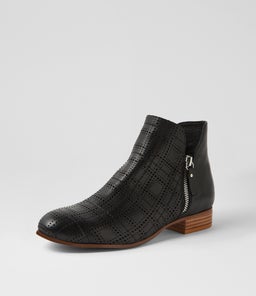 FERAY DJ BLACK NATURAL HEEL LEATHER