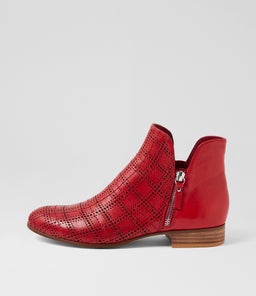FERAY DJ DK RED LEATHER