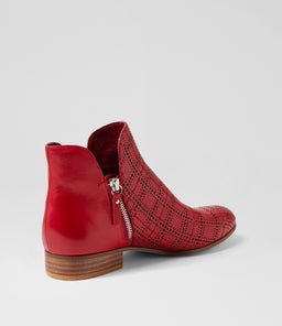 FERAY DJ DK RED LEATHER