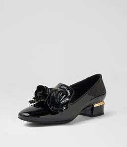 GHANA DJ BLACK PATENT LEATHER