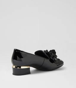 GHANA DJ BLACK PATENT LEATHER