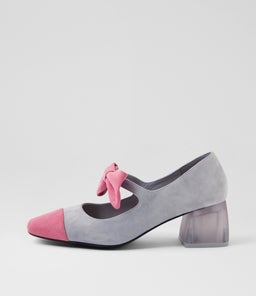 MERCEY DJ PINK BLUEY SUEDE