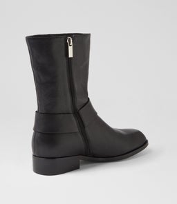 NUTELLA DJ BLACK BLACK HEEL LEATHER
