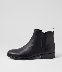 NAKTA DJ BLACK BLACK HEEL LEATHER
