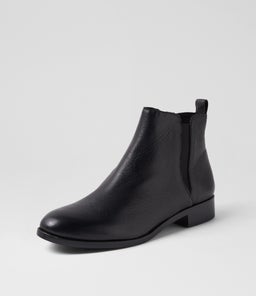 NAKTA DJ BLACK BLACK HEEL LEATHER