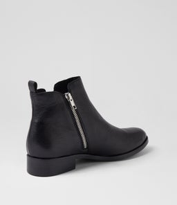 NAKTA DJ BLACK BLACK HEEL LEATHER
