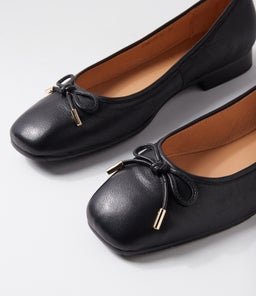 PANISE DJ BLACK BLACK HEEL LEATHER