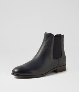 QOLLAD DJ NAVY LEATHER