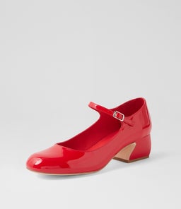 RIPLIE DJ RED PATENT LEATHER