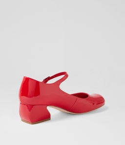RIPLIE DJ RED PATENT LEATHER