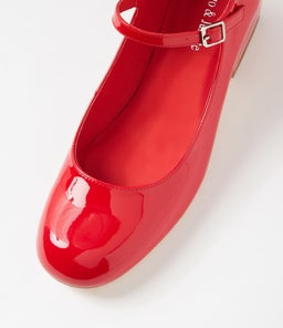 RIPLIE DJ RED PATENT LEATHER