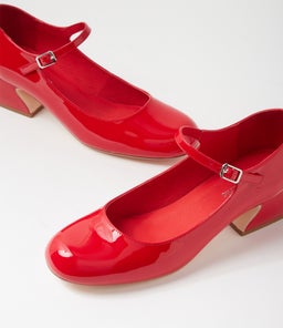 RIPLIE DJ RED PATENT LEATHER
