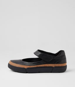 TOSHAE DJ BLACK BLACK SOLE LEATHER