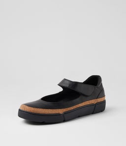 TOSHAE DJ BLACK BLACK SOLE LEATHER