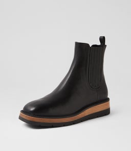 TOMKINS DJ BLACK NAT&BLACK LEATHER SOLE
