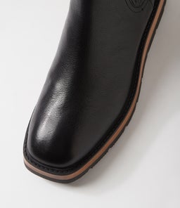 TOMKINS DJ BLACK NAT&BLACK LEATHER SOLE