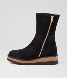 TRISTAD DJ BLACK NAT&BLACK SUEDE SOLE