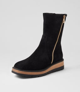 TRISTAD DJ BLACK NAT&BLACK SUEDE SOLE