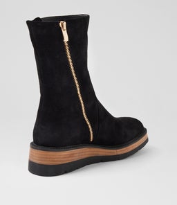 TRISTAD DJ BLACK NAT&BLACK SUEDE SOLE