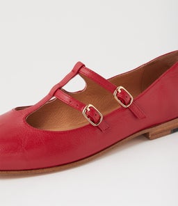 ULISES DJ DK RED LEATHER