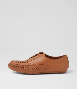 VOYCE DJ DK TAN LEATHER