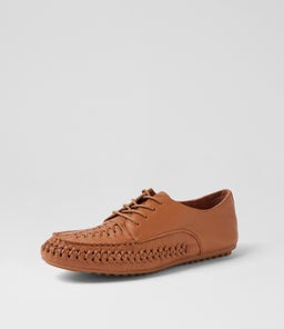 VOYCE DJ DK TAN LEATHER