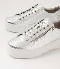 WOLFETA DJ SILVER WHITE SOLE WEAVE