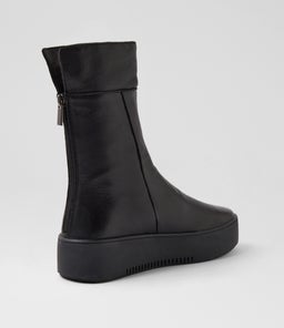 WAZEL DJ BLACK BLACK SOLE LEATHER