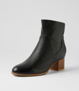 YAYOI DJ BLACK NATURAL HEEL LEATHER