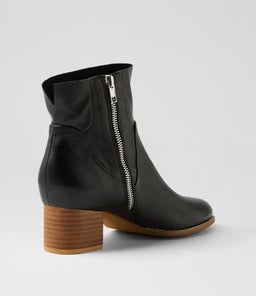 YAYOI DJ BLACK NATURAL HEEL LEATHER