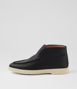 ZEAST DJ BLACK TUMBLE LEATHER