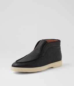 ZEAST DJ BLACK TUMBLE LEATHER