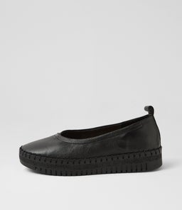 MEATON DJ BLACK BLACK SOLE LEATHER