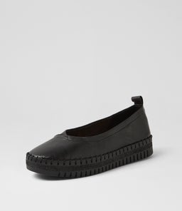 MEATON DJ BLACK BLACK SOLE LEATHER