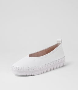 MEATON DJ WHITE WHITE SOLE LEATHER