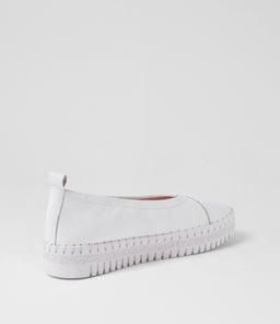MEATON DJ WHITE WHITE SOLE LEATHER