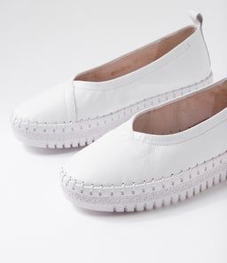 MEATON DJ WHITE WHITE SOLE LEATHER