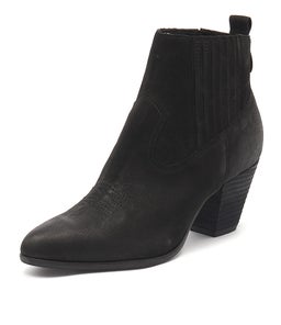 FANGER BLACK LEATHER