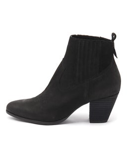 FANGER BLACK LEATHER