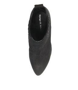 FANGER BLACK LEATHER