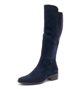 TETLEY NAVY NAVY SUEDE STRETCH MICROSUEDE