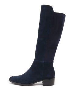 TETLEY NAVY NAVY SUEDE STRETCH MICROSUEDE