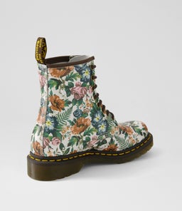 1460 8 EYE BOOT ENGLISH GARDEN PRINT LEATHER