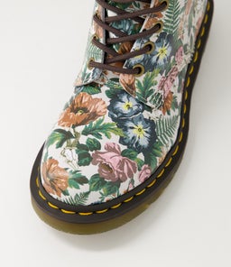 1460 8 EYE BOOT ENGLISH GARDEN PRINT LEATHER